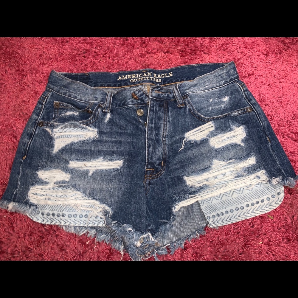 American eagle vintage high rise shorts